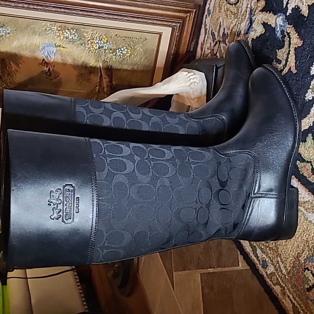 NWOT COACH BOOTS